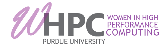 Purdue Women in HPC Logo